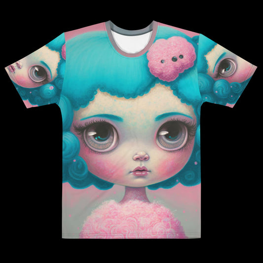 Cotton Candy Girl #5 All-Over Print T-Shirt