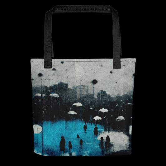 Rainy Day Collage Tote Bag