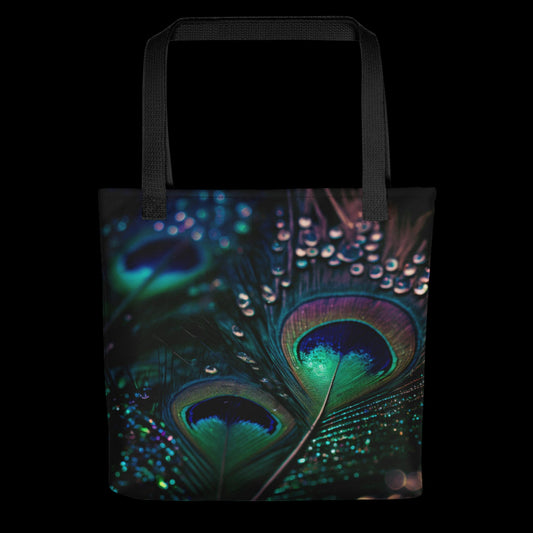 Peacock Feathers #3 Tote Bag
