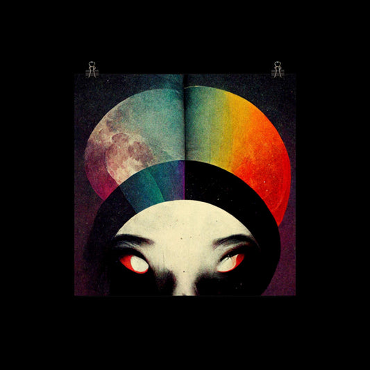 Rainbow Cosmic Horror #5 - Poster Print