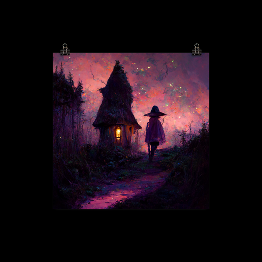 Wandering Witch Poster Print