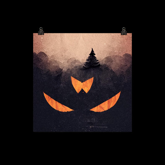 Halloween Night Poster Print