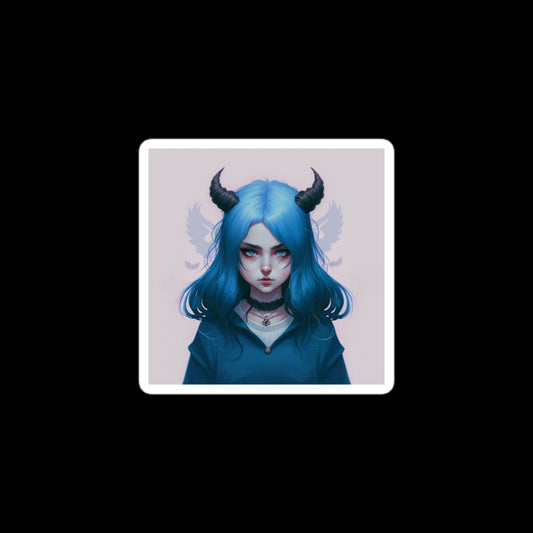 Blue Devil Stickers