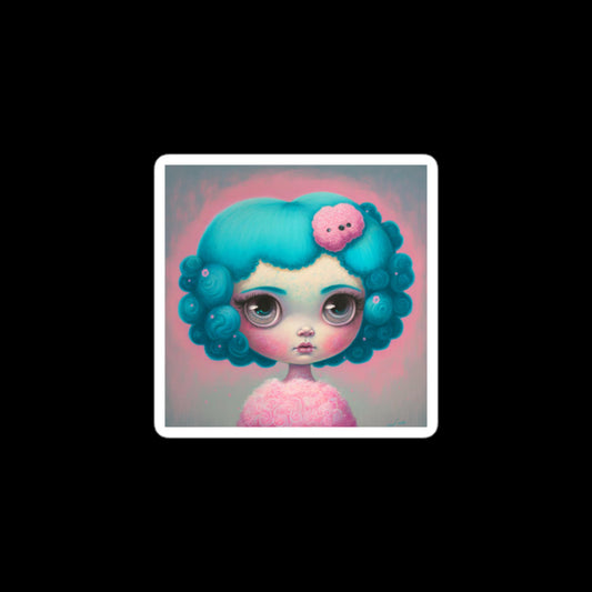 Cotton Candy Girl #5 Stickers