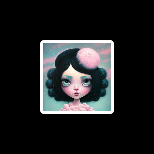 Cotton Candy Girl #2 Stickers