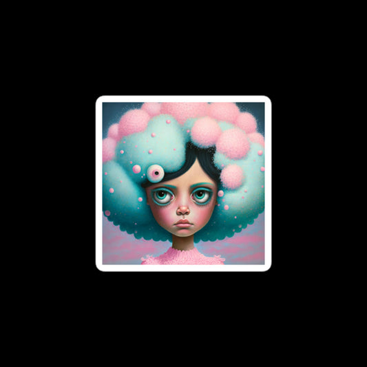 Cotton Candy Girl #4 Stickers