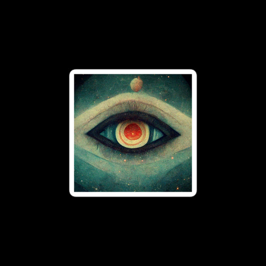 Space Eye Is Watching Stickers
