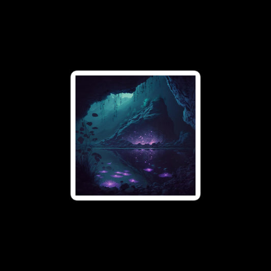 Cave of Wonders: Purple Reflections Stickers
