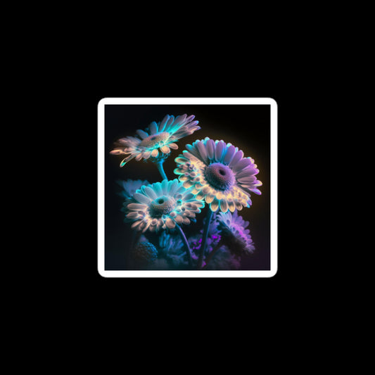 Holographic Daisies #1 Stickers