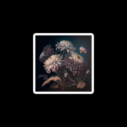 Beautiful Chrysanthemums #1 Stickers