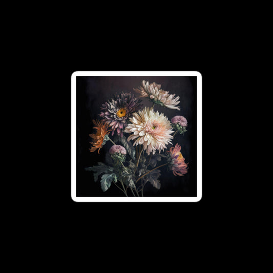 Beautiful Chrysanthemums #2 Stickers