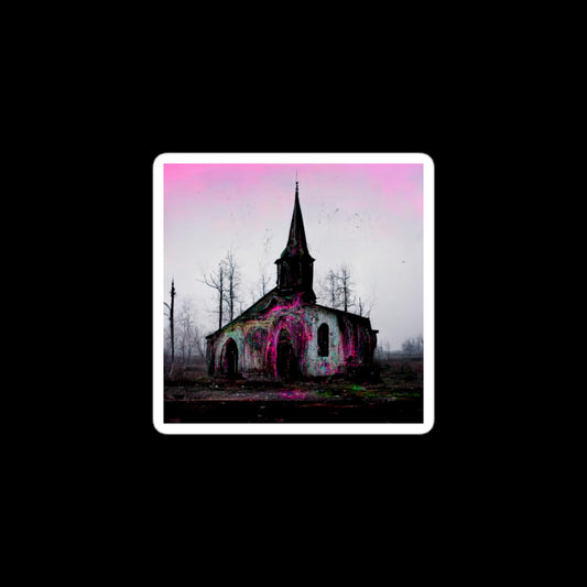 Neon Apocalypse: Church Stickers