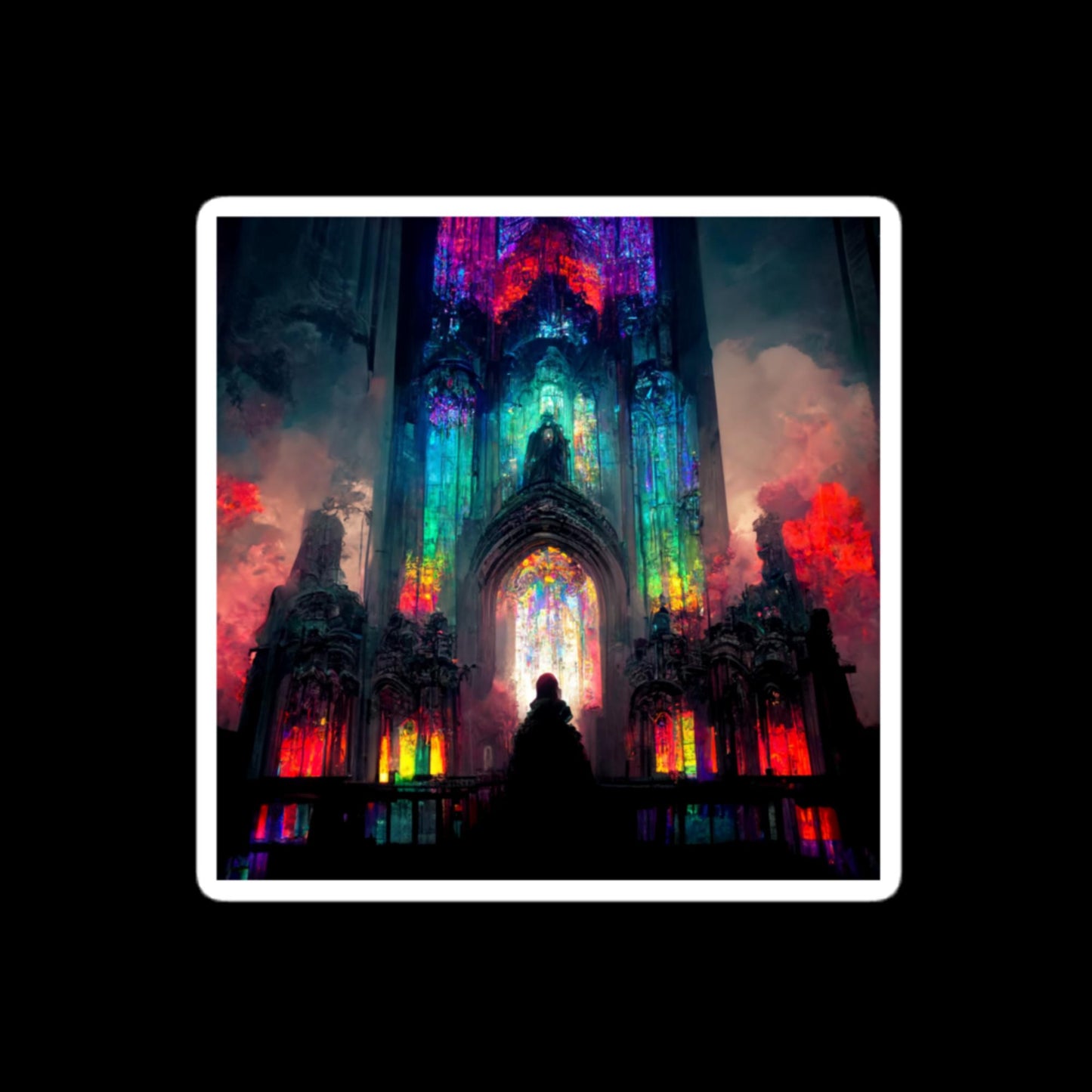 Evil Rainbow Cathedral #2 Stickers