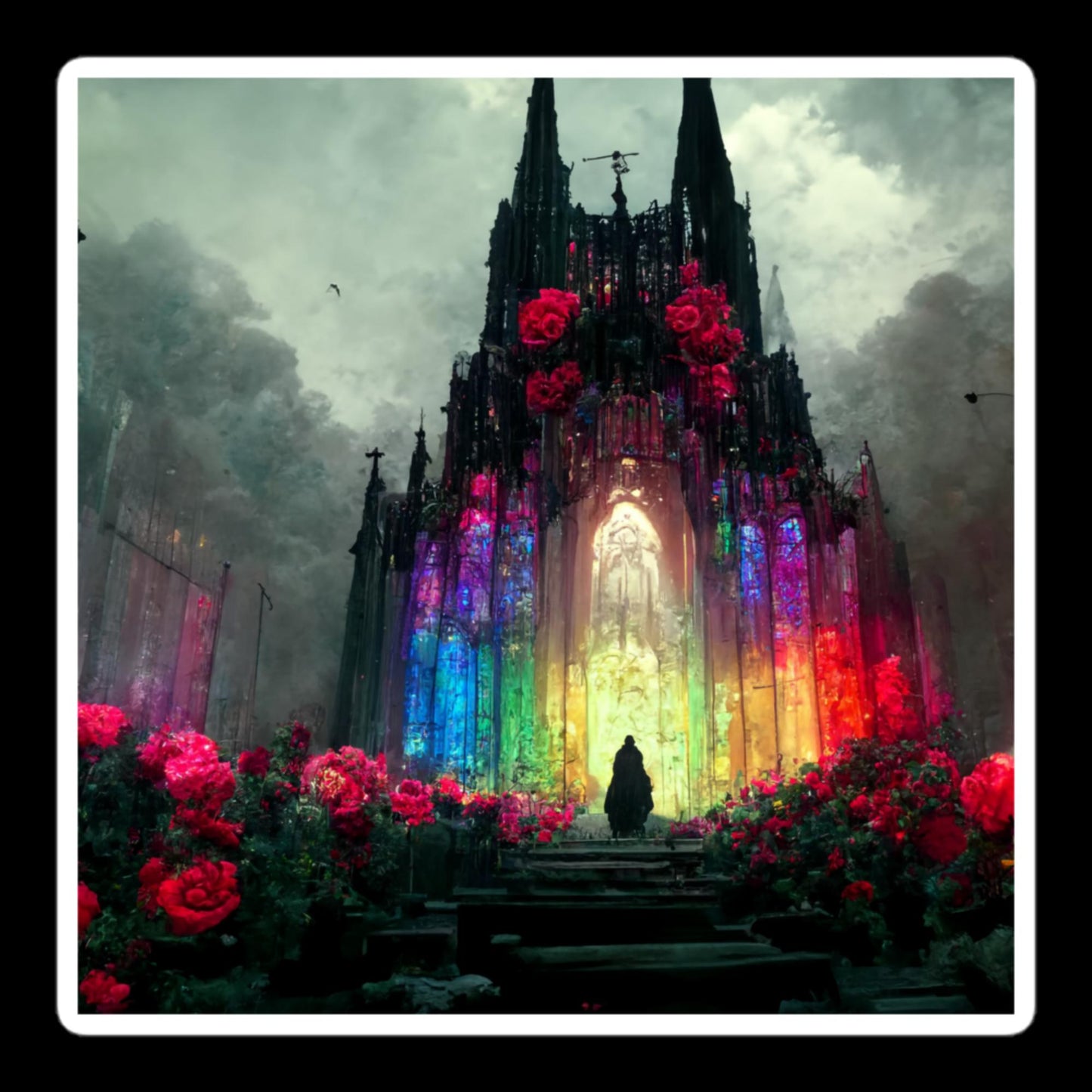Evil Rainbow Cathedral #3 Stickers