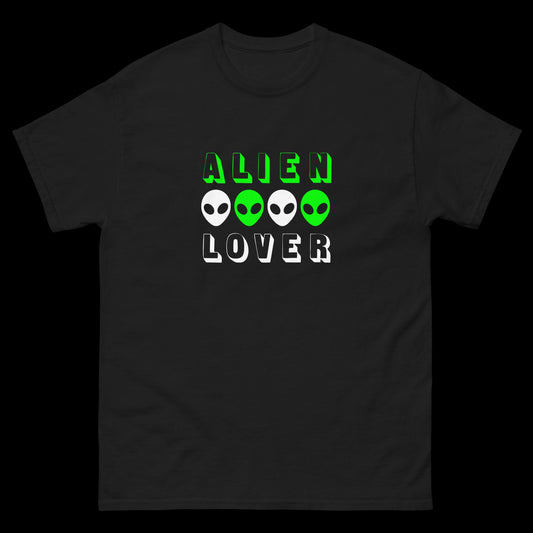 Alien Lover - Green - Classic T-Shirt