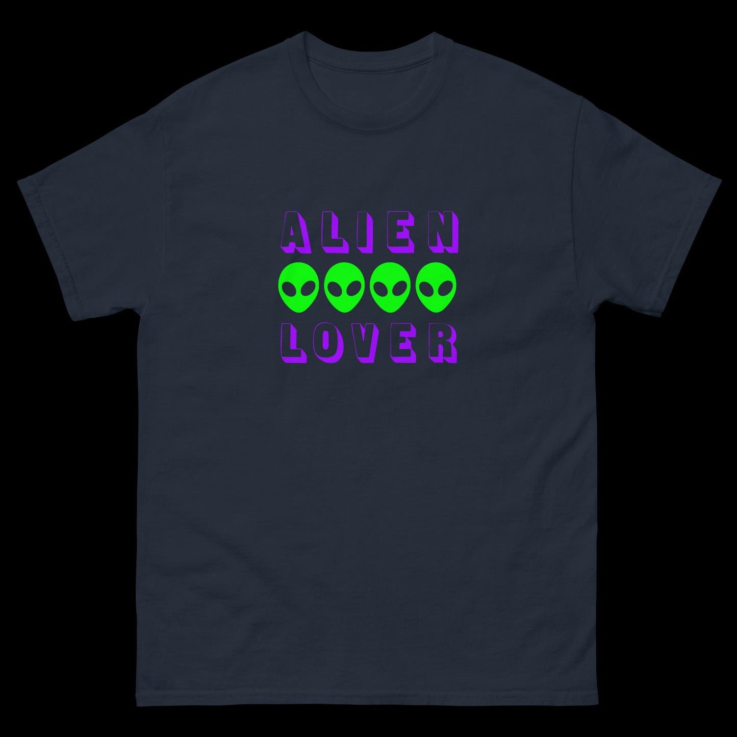 Alien Lover - Purple - Classic T-Shirt