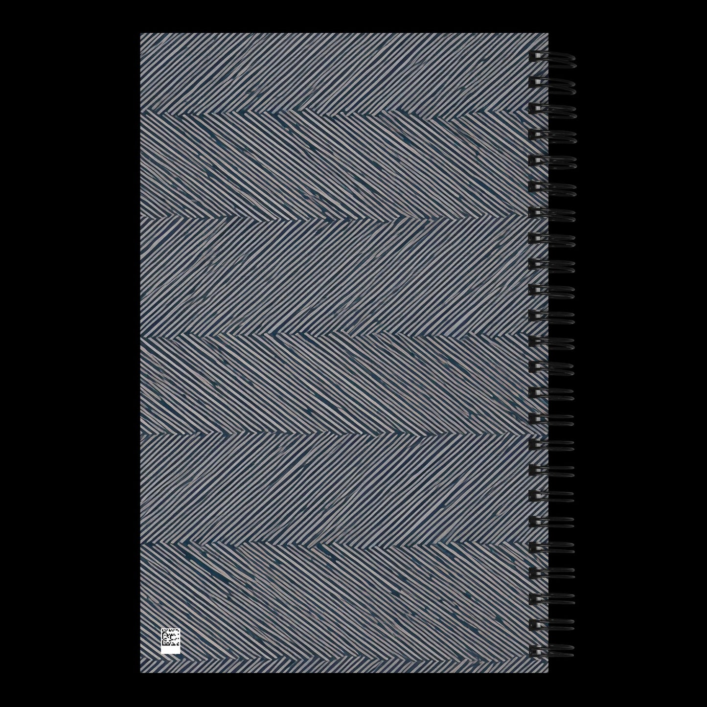 Directional Static Dotted Spiral Notebook