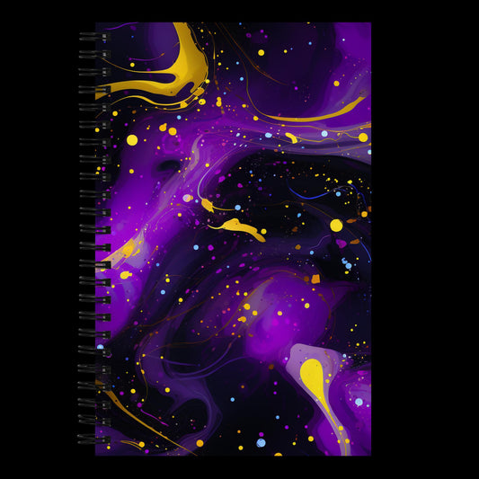 Arcade Carpet Dotted Spiral Notebook