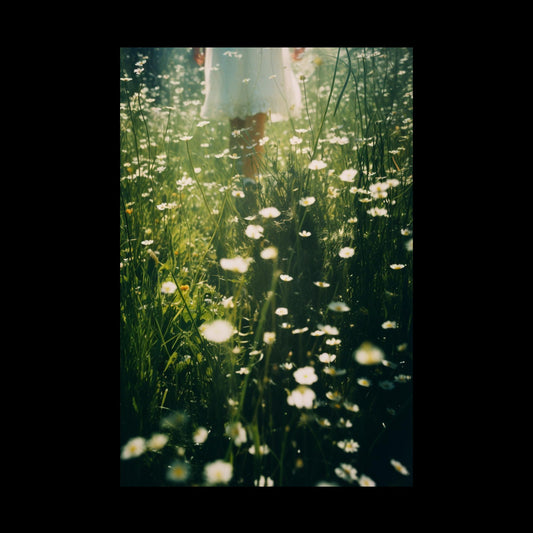 A Walk In The Wildflowers Standard Postcard