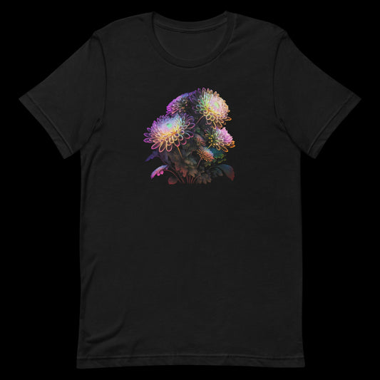 Holographic Chrysanthemums - Unisex T-Shirt