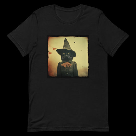 The Witch Cat Unisex T-Shirt