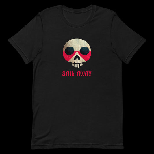 Sail Away Skull Unisex T-Shirt