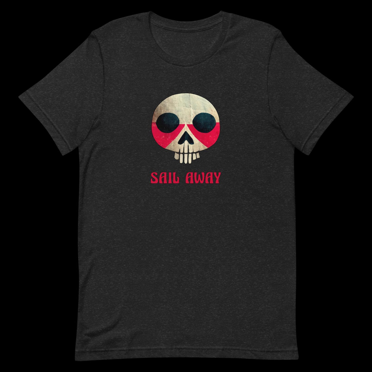 Sail Away Skull Unisex T-Shirt