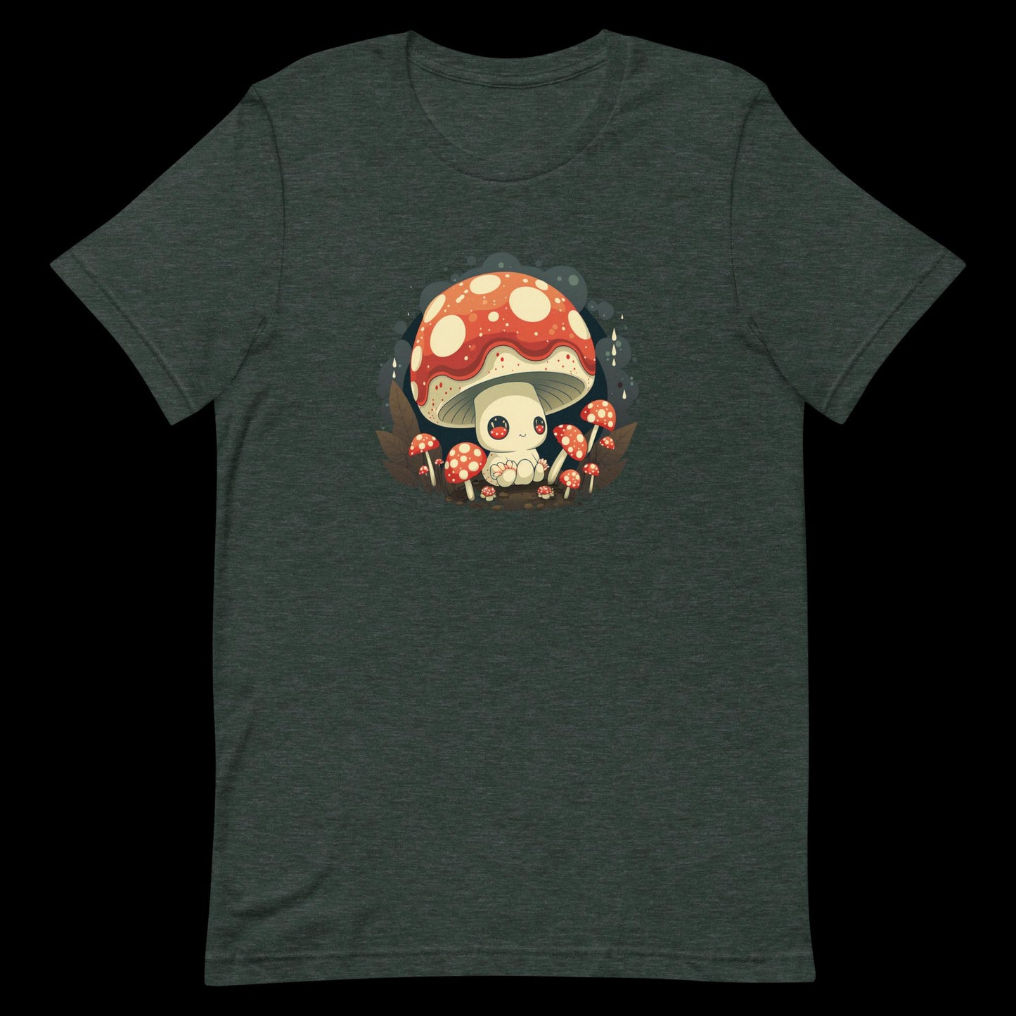 Cute Happy Mushroom Guy Unisex T-Shirt
