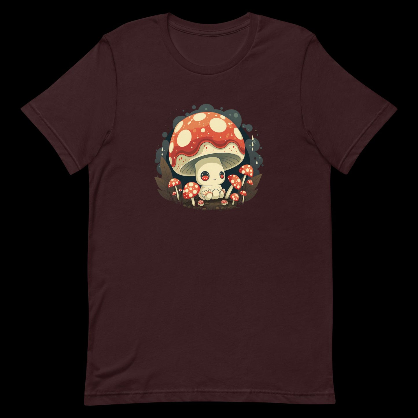Cute Happy Mushroom Guy Unisex T-Shirt