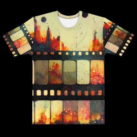 Burnt Filmstrip #1 All-over Print T-Shirt