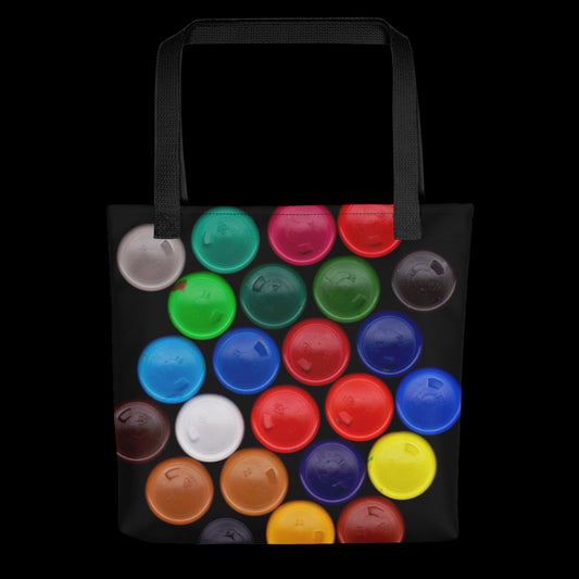 Colorful Circles Tote Bag