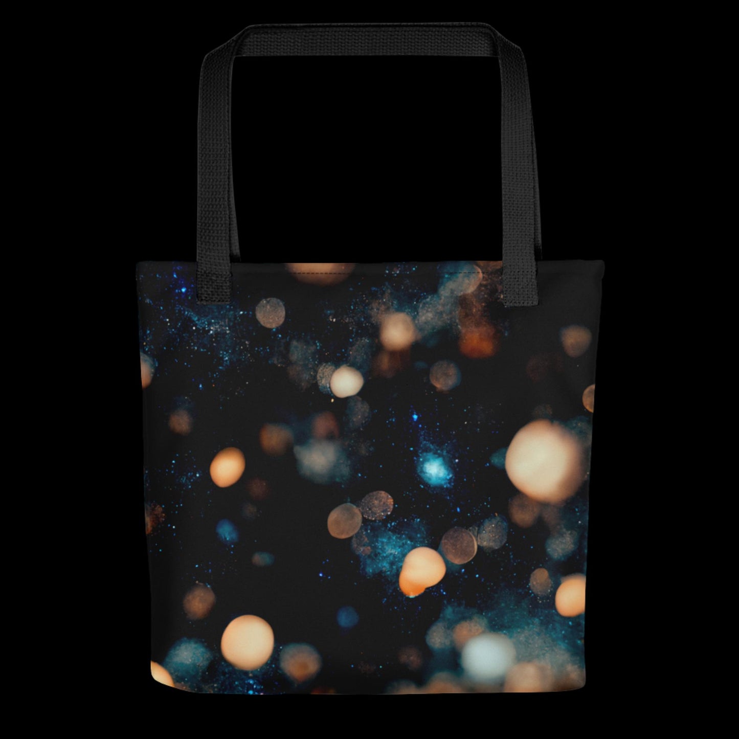 Soft Cosmic Glitter Bokeh Tote Bag