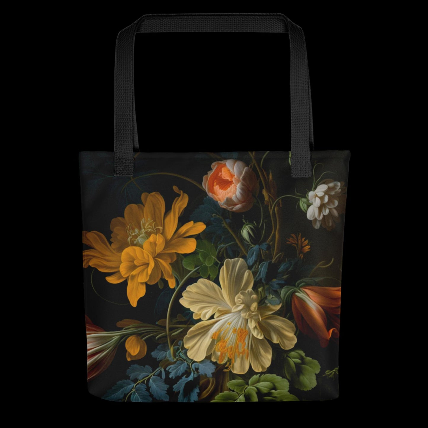 Yellow Florals Tote Bag