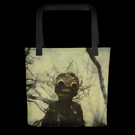 Hey Creepy Forest Cryptid Tote Bag