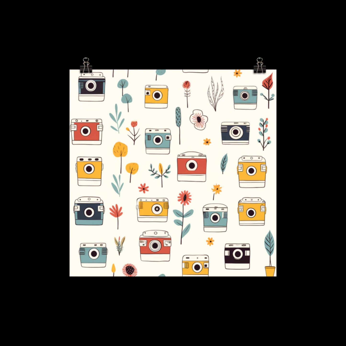 Camera Whimsy Poster Print