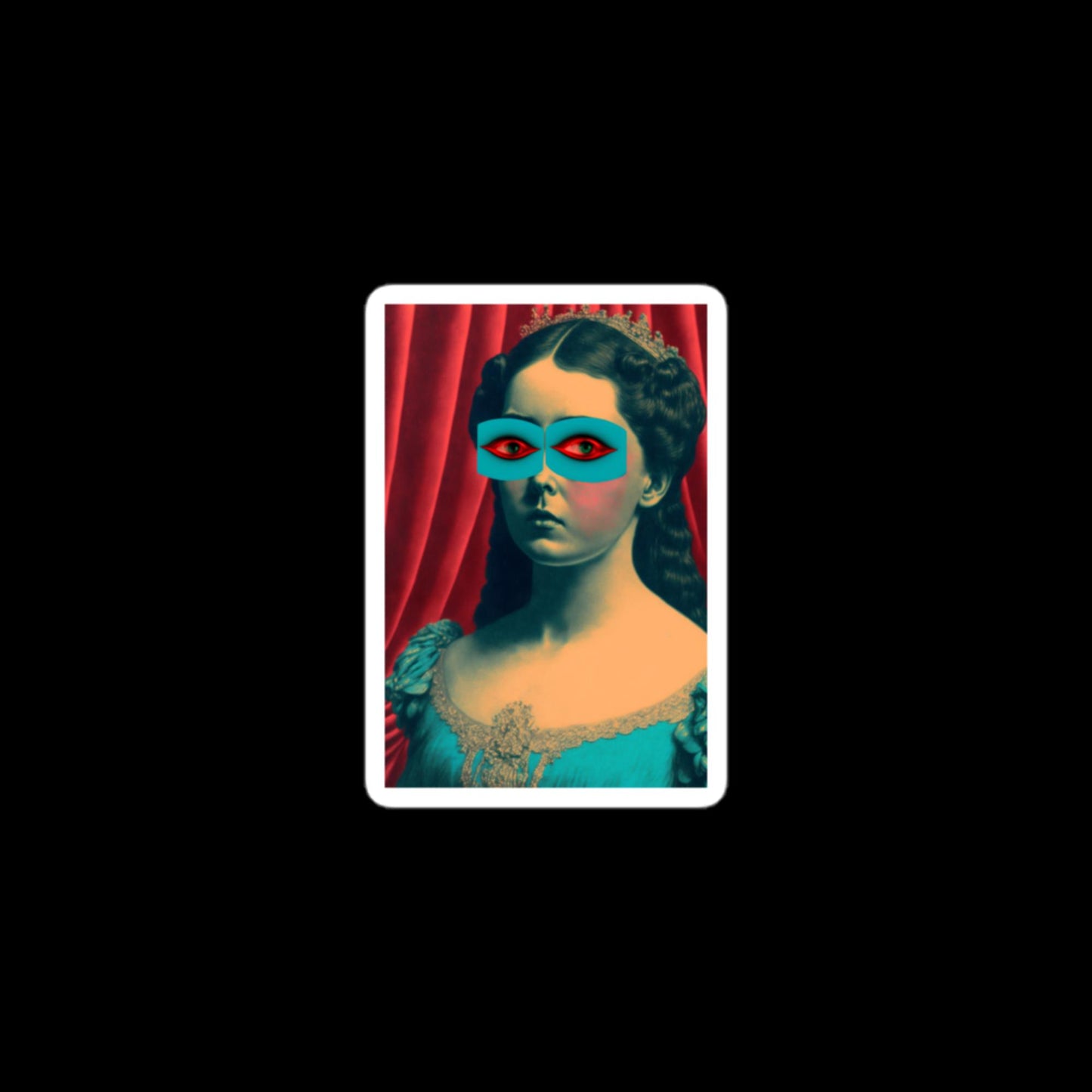 Anaglyph Horror #1 Stickers