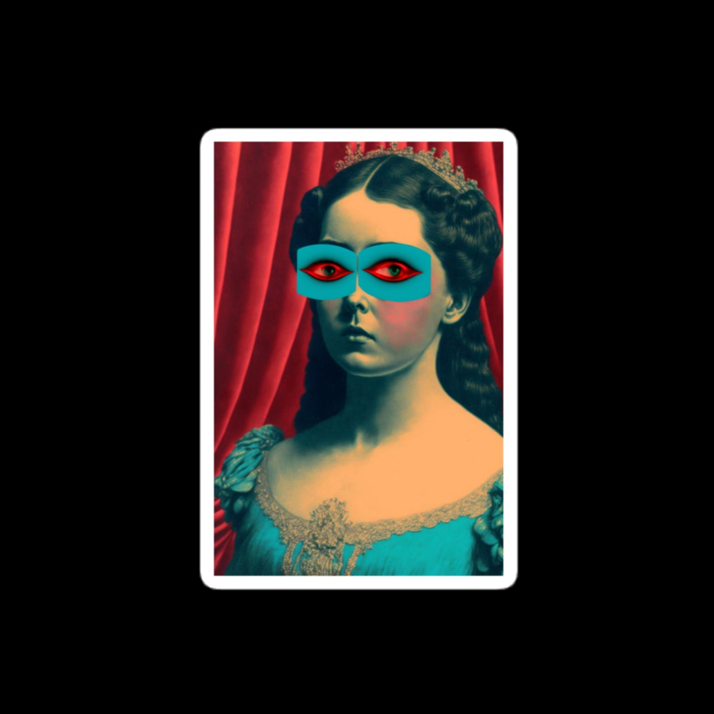 Anaglyph Horror #1 Stickers