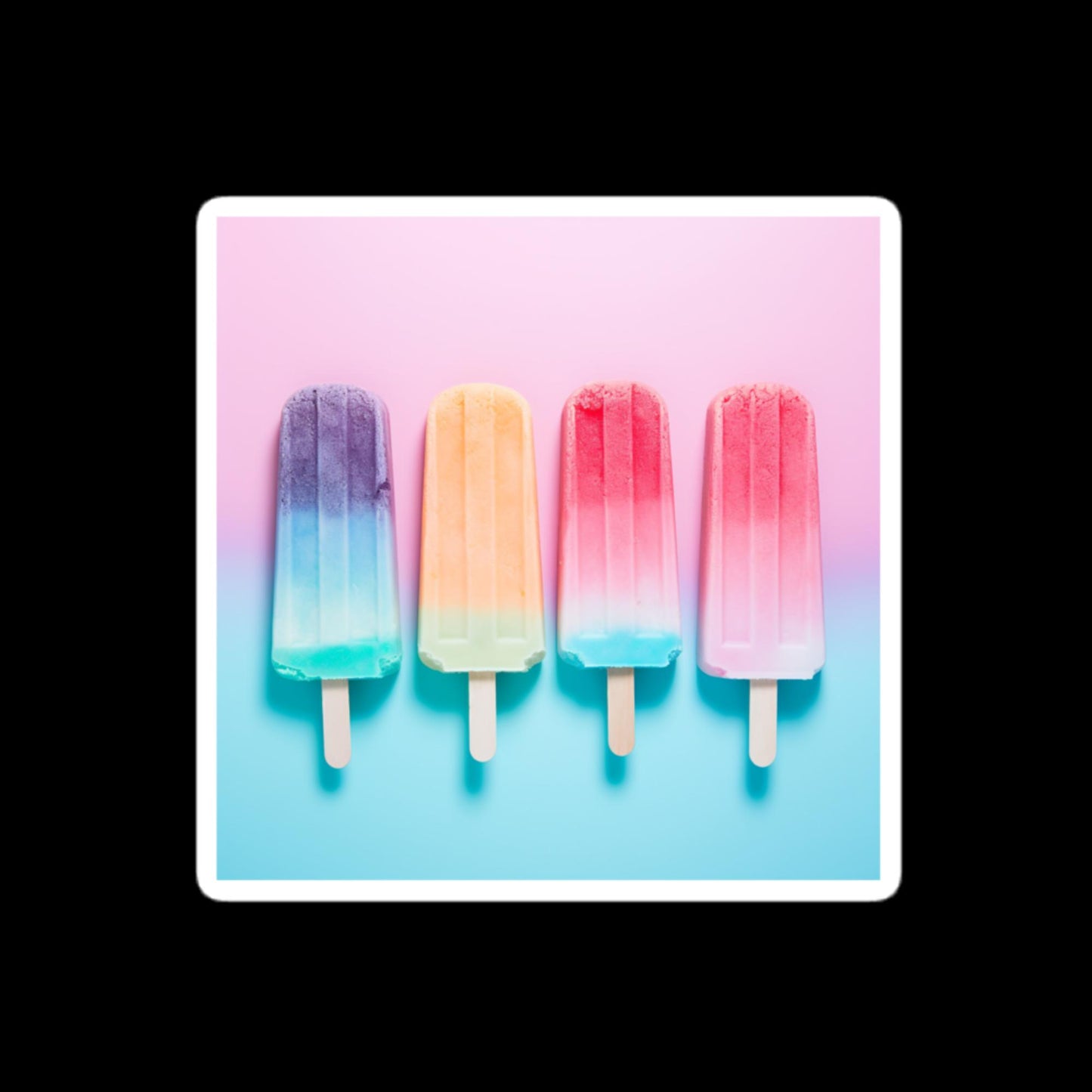 Summer Popsicles Stickers