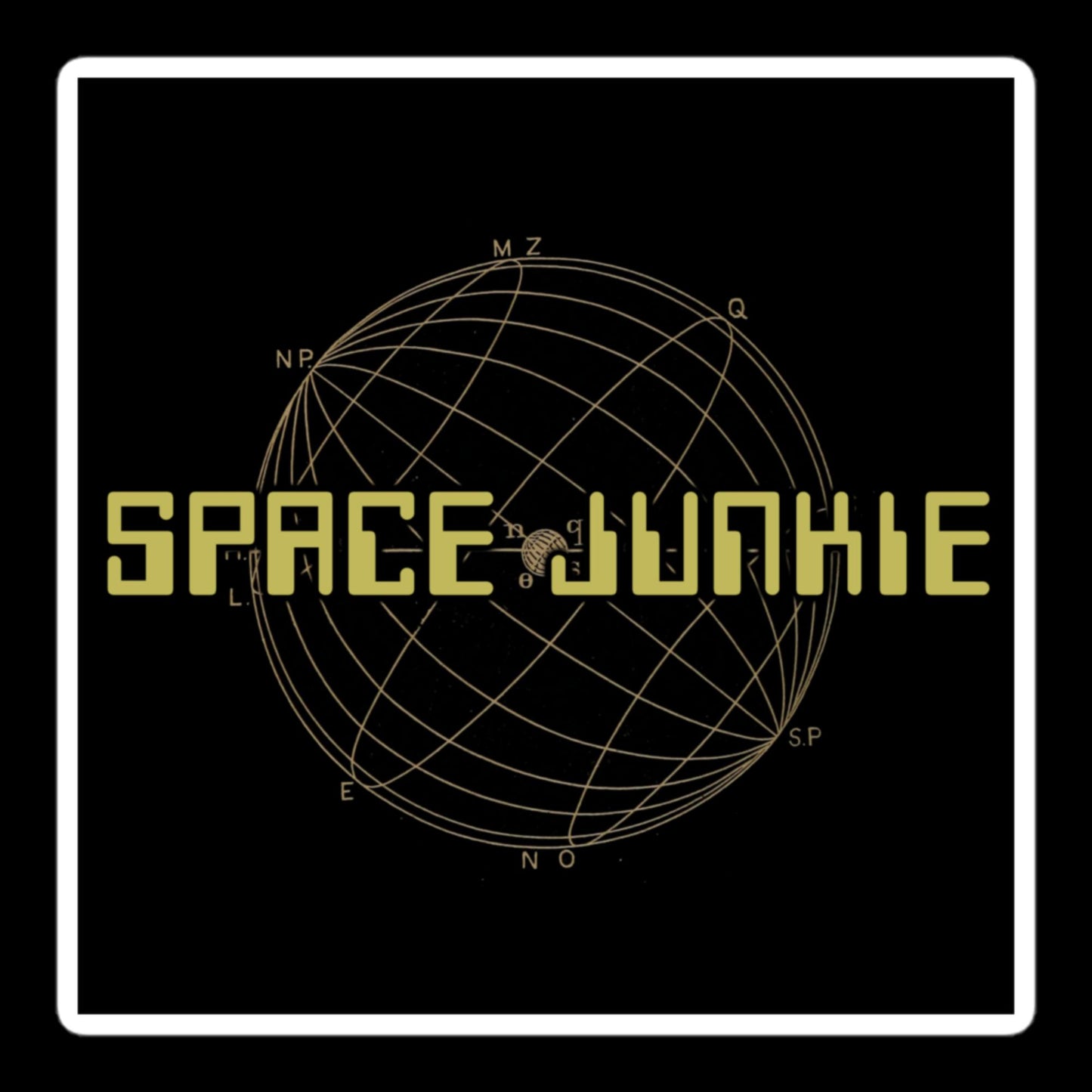 Space Junkie Stickers
