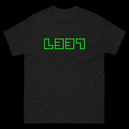 LEET 1337 In Neon Green - Classic T-Shirt