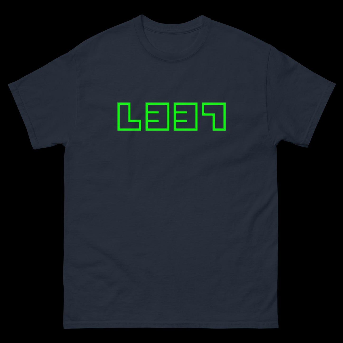 LEET 1337 In Neon Green - Classic T-Shirt