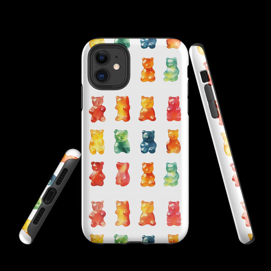 Watercolor Gummy Bears Tough Case for iPhone®