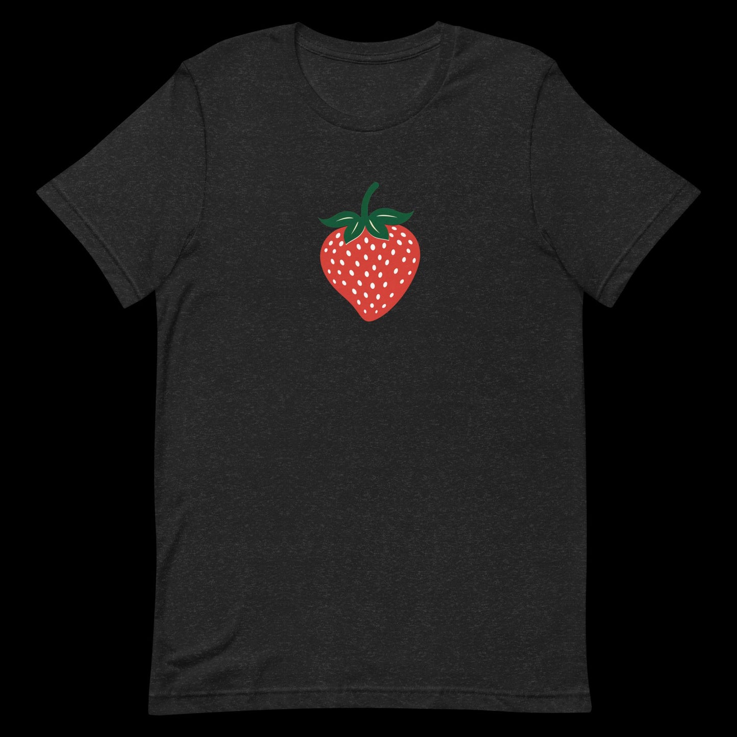 Simple Cartoon Strawberry Unisex T-Shirt