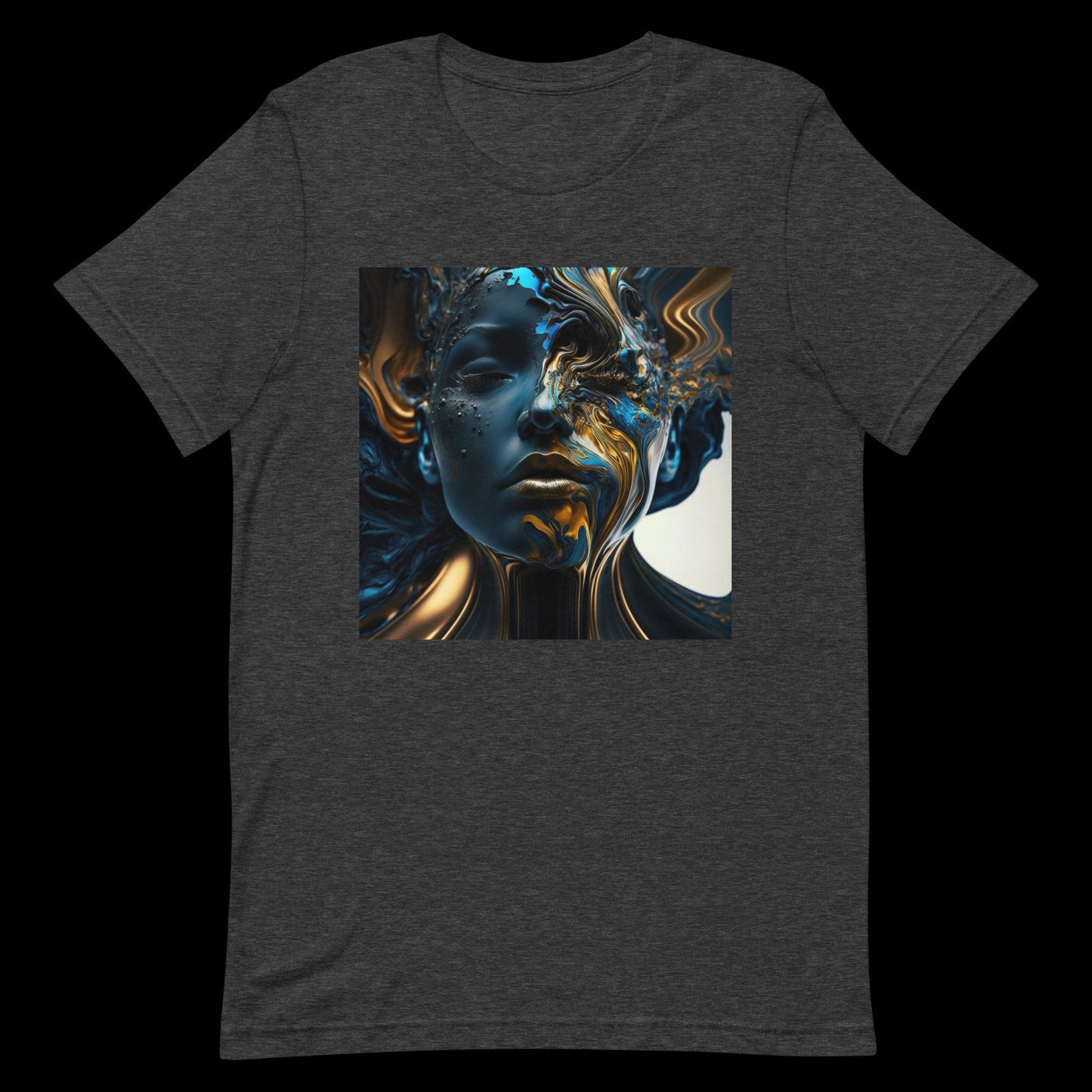 Pour Painted People: Blue & Gold #1 Unisex T-Shirt