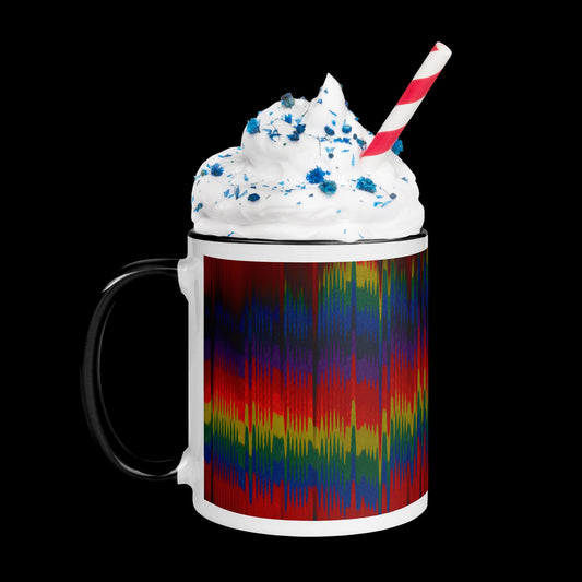 Rainbow Glitch Mug